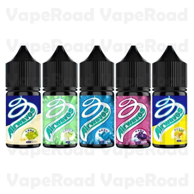AIRWAVES 冰涼系列煙油（30ml）｜極凍嗆涼・清爽醒腦・強烈冰感體驗 (30)