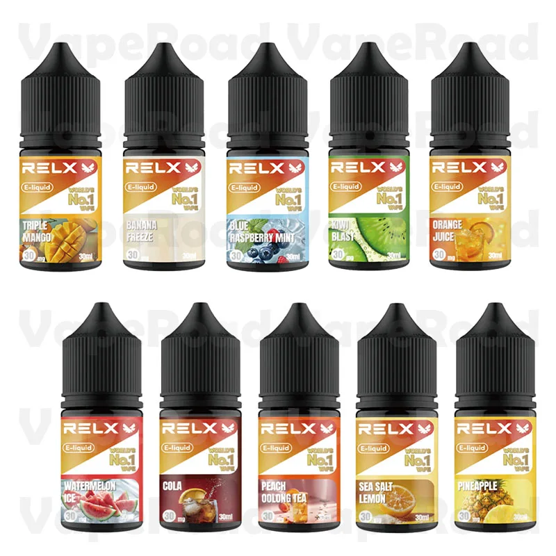 RELX 悅刻經典煙油｜老牌油廠出品・穩定口感・高人氣風味